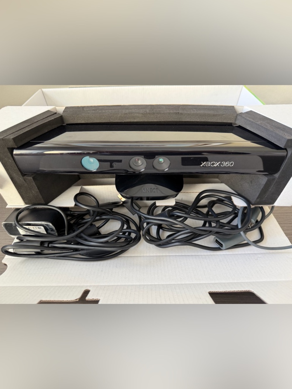 Xbox 360 Kinect Sensor Model 1414 Motion Camera Black Tested Working - Picture 4 of 7